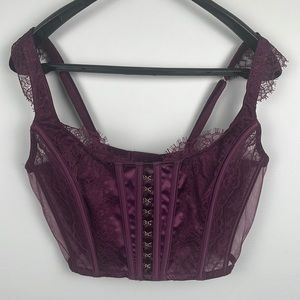 Dream Angel Unlined Lace-Up Corset Top